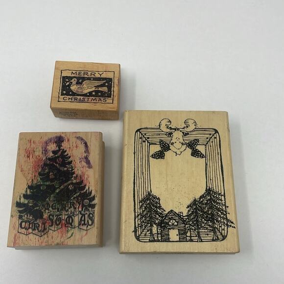 Bundle of miscellaneous rubber stamps - Picture 4 of 11